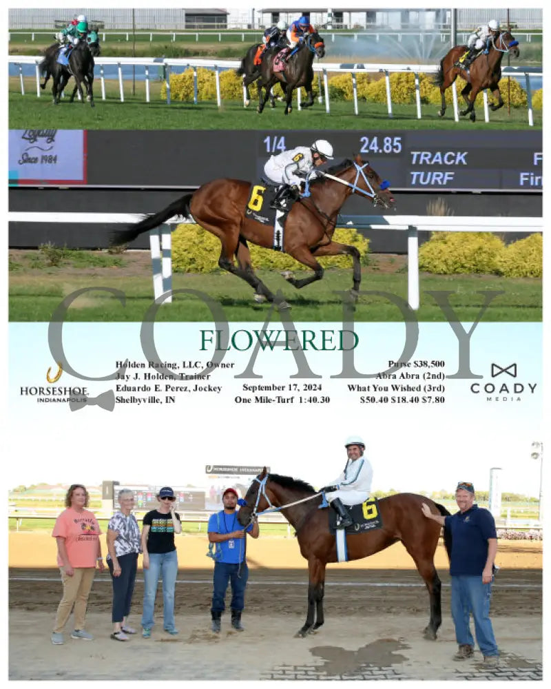 Flowered - 09-17-24 R08 Ind Indiana Grand