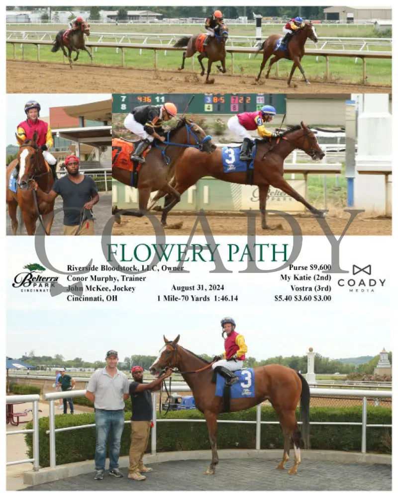 Flowery Path - 083124 Race 01 Btp Belterra Park