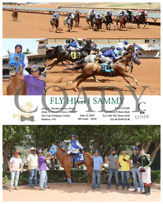 FLY HIGH SAMMY - 06-13-25 - R07 - RUI Ruidoso Downs