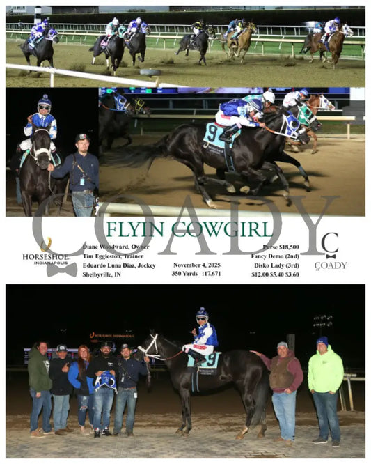 FLYIN COWGIRL - 11-04-25 - R09 - IND Indiana Grand