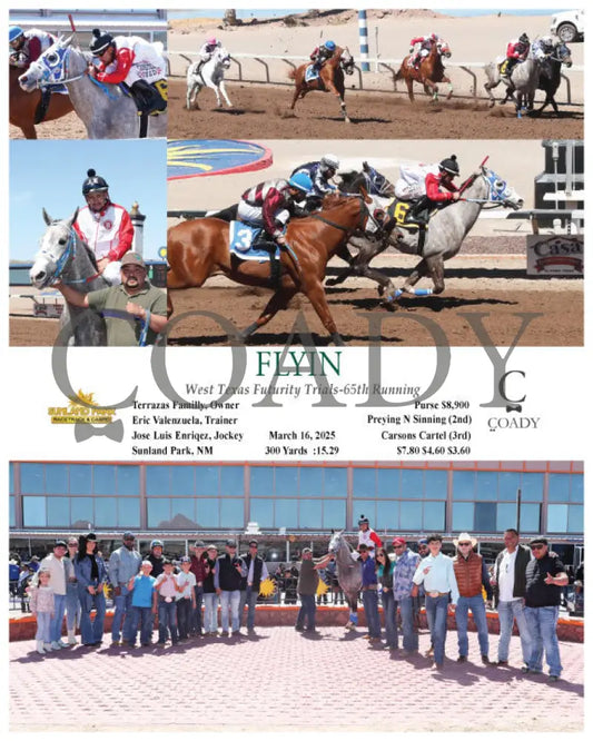 FLYIN - West Texas Futurity Trials-65th Running - 03-16-25 - R04 - SUN Sunland Park