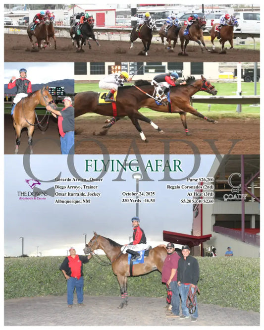 FLYING AFAR - 10-24-25 - R08 - ALB Downs at Albuquerque