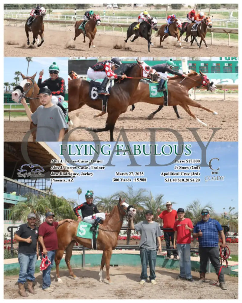 FLYING FABULOUS - 03-27-25 - R02 - TUP Turf Paradise