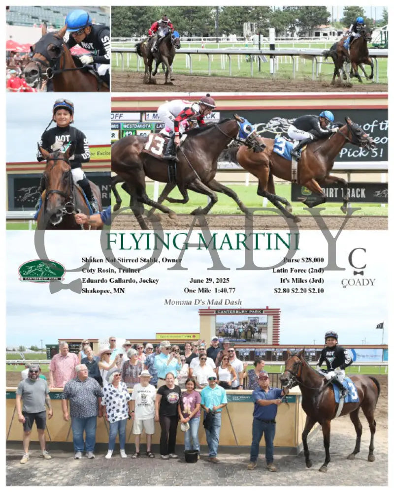 FLYING MARTINI - 06-29-25 - R04 - CBY Ruidoso Downs