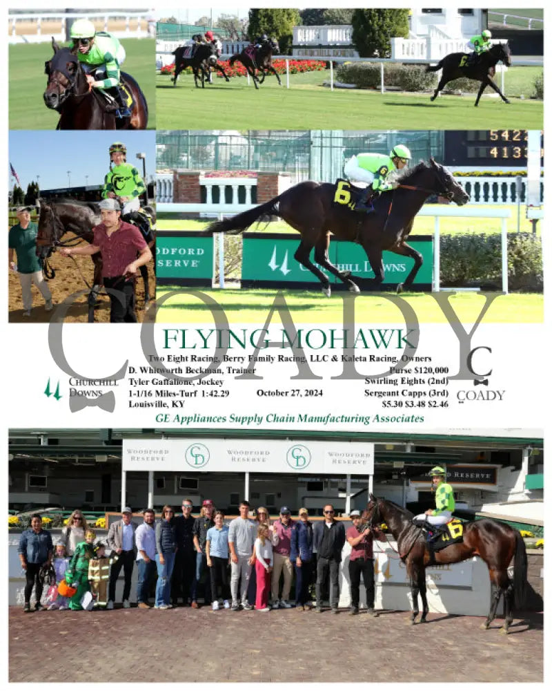Flying Mohawk - 10-27-24 R04 Cd Churchill Downs