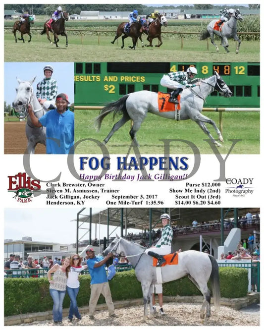 Fog Happens - 090317 Race 02 Elp Ellis Park