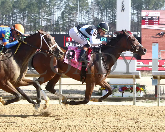 FONDLY - The Virginia Oaks - 1st Running - 03-15-25 - R08 - CNL - Finish 01 Colonial Downs