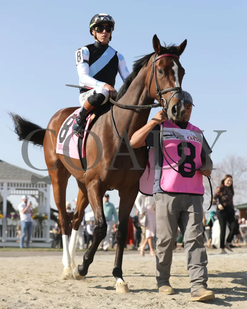 FONDLY - The Virginia Oaks - 1st Running - 03-15-25 - R08 - CNL - Paddock 05 - Coady Media - Kurtis Coady Photography