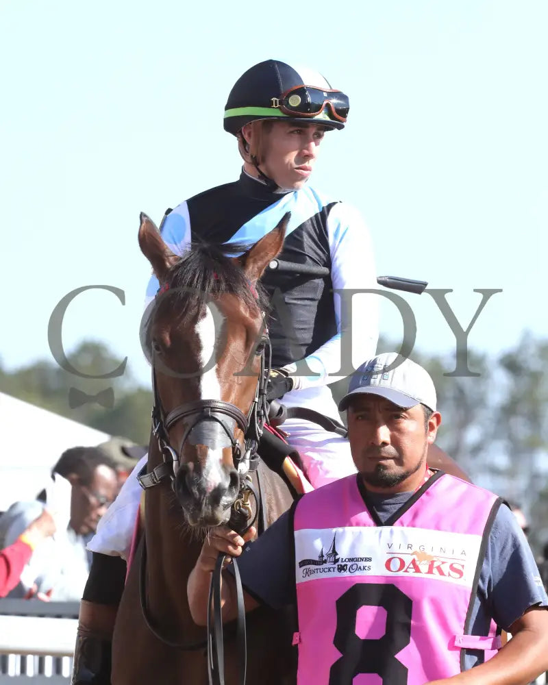 FONDLY - The Virginia Oaks - 1st Running - 03-15-25 - R08 - CNL - Paddock 03 Colonial Downs