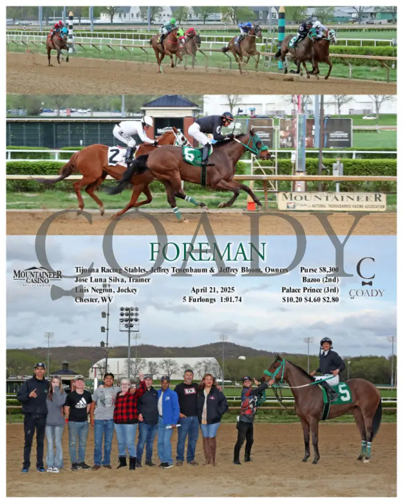 FOREMAN - 04-21-25 - R02 - MNR Mountaineer Park