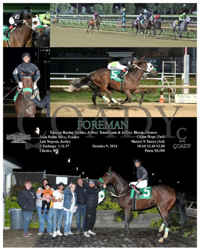 Foreman - 10-09-24 R02 Mnr Mountaineer Park