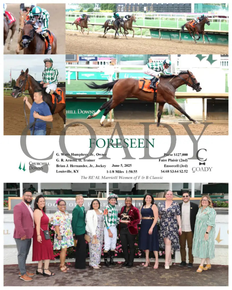 FORESEEN - 06-05-25 - R06 - CD - Group Churchill Downs