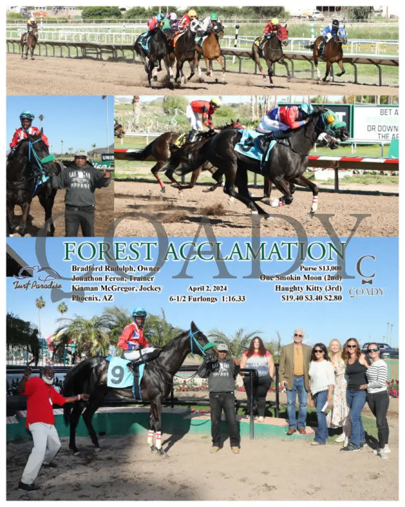 Forest Acclamation - 04 - 02 - 24 R07 Tup Turf Paradise
