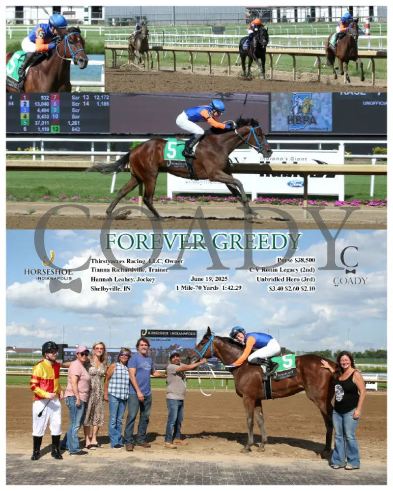 FOREVER GREEDY - 06-19-25 - R07 - IND Indiana Grand