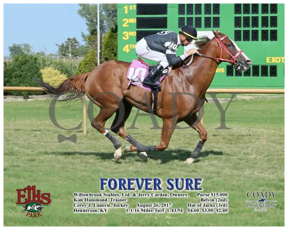 Forever Sure - 082617 Race 07 Elp A Ellis Park
