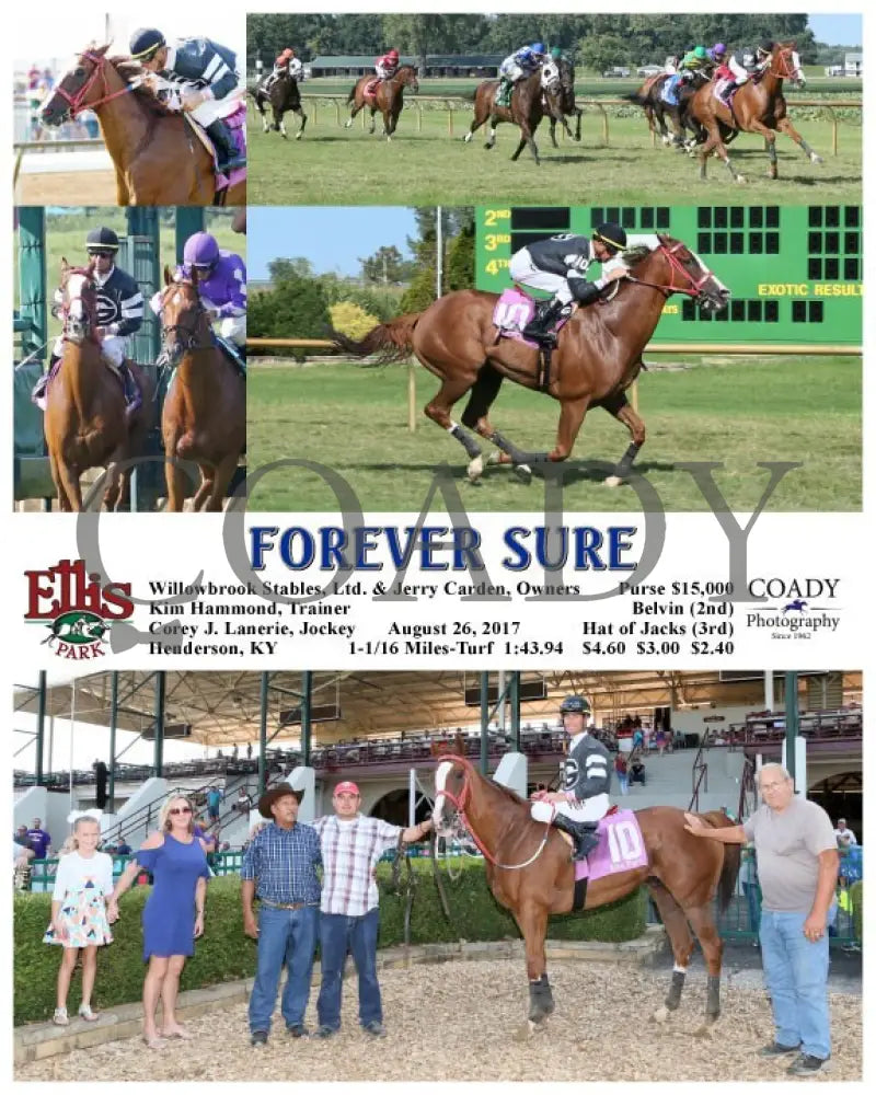 Forever Sure - 082617 Race 07 Elp Ellis Park