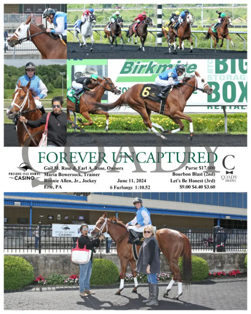 Forever Uncaptured - 06-11-24 R03 Pid Presque Isle Downs