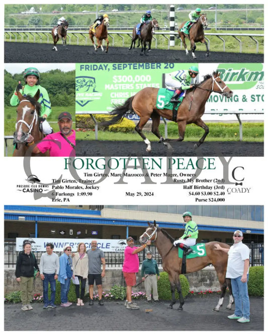 Forgotten Peace - 05-29-24 R03 Pid Presque Isle Downs