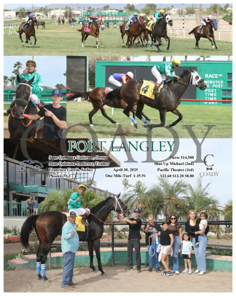 FORT LANGLEY - 04-30-25 - R06 - TUP Turf Paradise