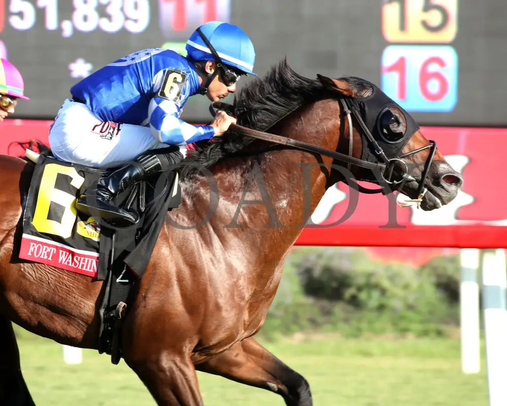 FORT WASHINGTON The Arlington Million Stakes 08 09 25 R11 CNL Finish 02 Colonial Downs