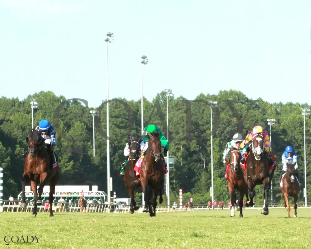 FORT WASHINGTON The Arlington Million Stakes 08 09 25 R11 CNL Under Rail 01 Colonial Downs