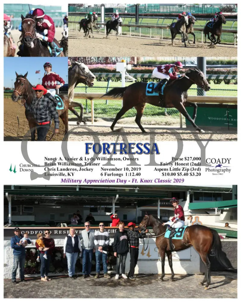 Fortressa - 11-10-19 R03 Cd Churchill Downs