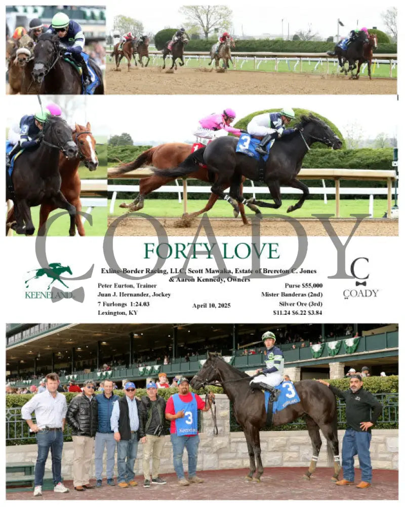FORTY LOVE - 04-10-25 - R09 - KEE Keeneland