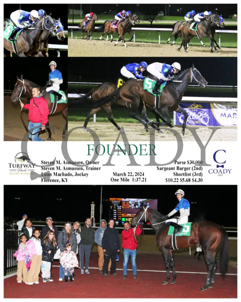 Founder - 03 - 22 - 24 R06 Tp Turfway Park