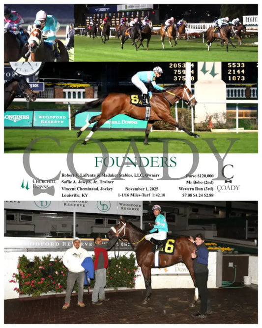 FOUNDERS - 110125 - Race 11 - CD Keeneland