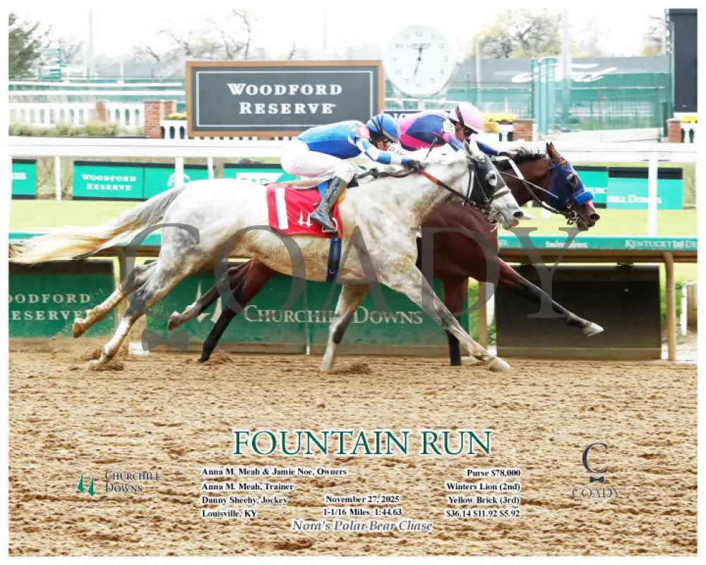 FOUNTAIN RUN - 112725 - Race 01 - CD - Action - Coady Media - Kurtis Coady Photography