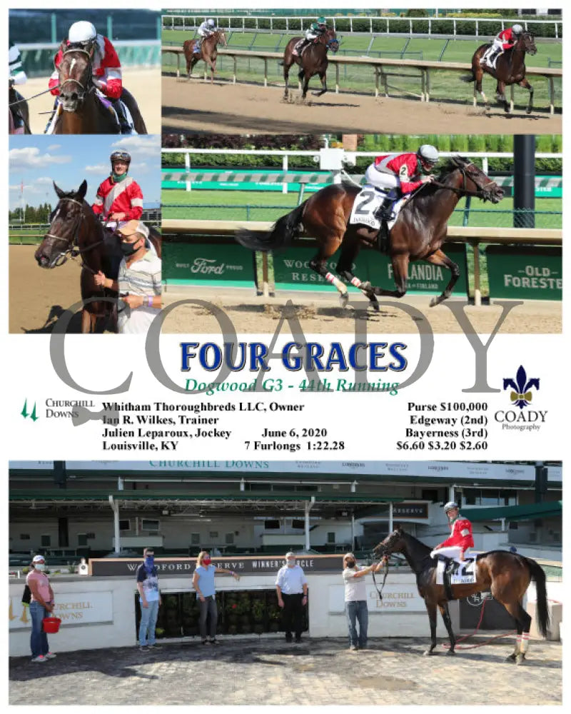 Four Graces - Dogwood G3 44Th Running 06-06-20 R10 Cd Churchill Downs
