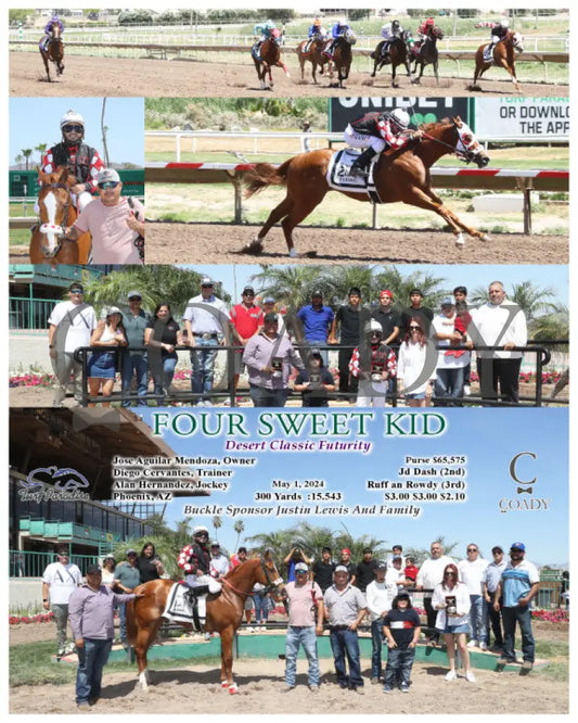 Four Sweet Kid - Desert Classic Futurity 05-01-24 R03 Tup Turf Paradise
