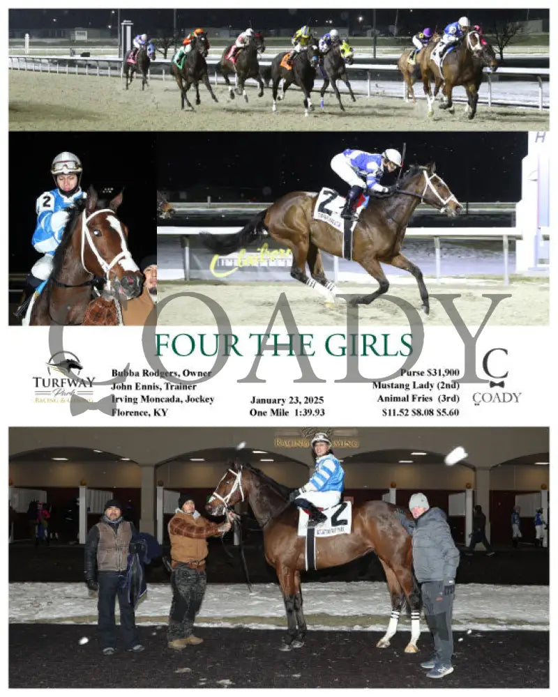 Four The Girls - 01-23-25 R02 Tp Turfway Park