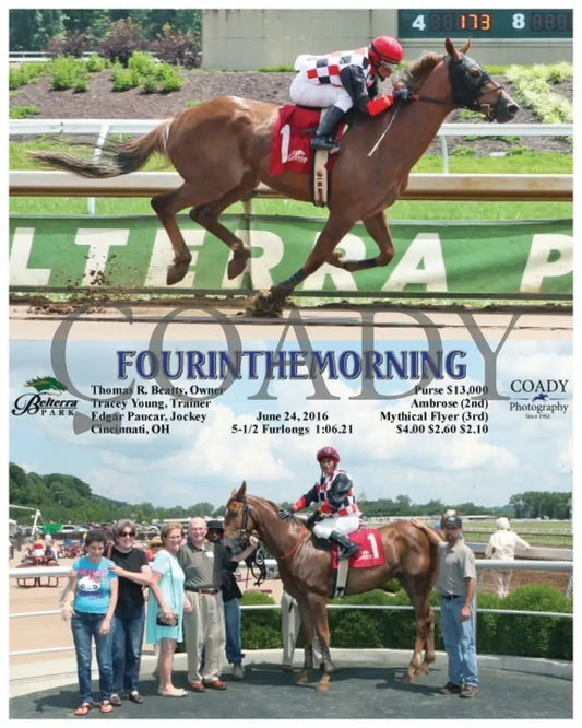 Fourinthemorning - 062416 Race 01 Btp Belterra Park