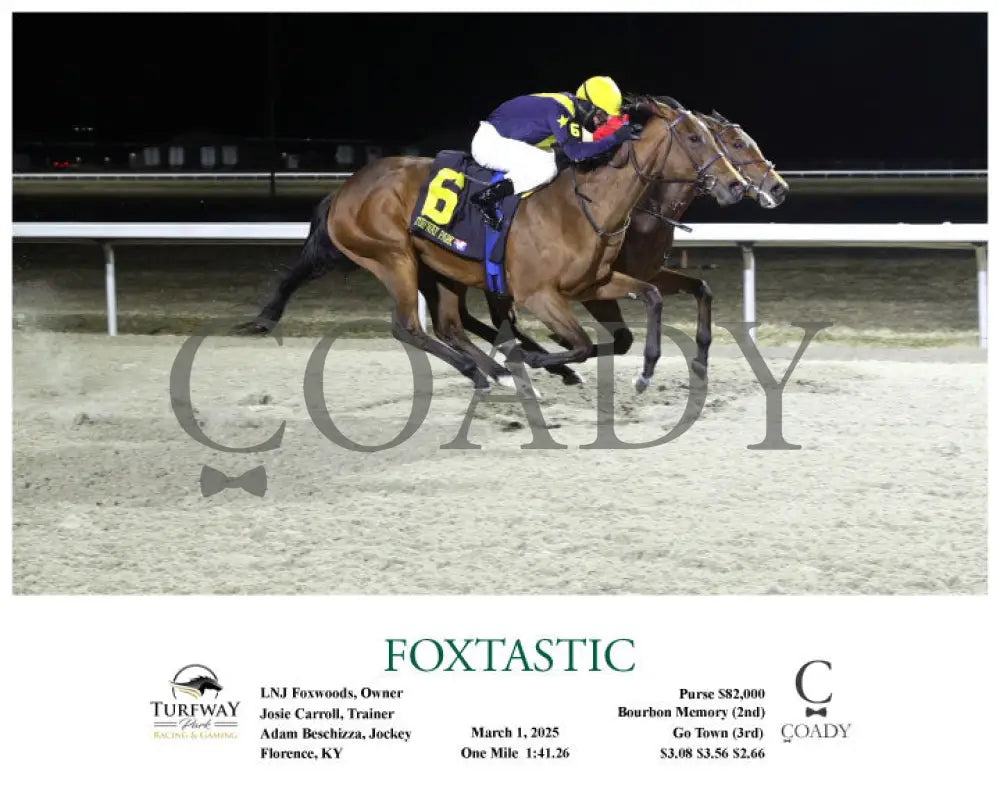 FOXTASTIC - 03-01-25 - R11 - TP -Action Turfway Park