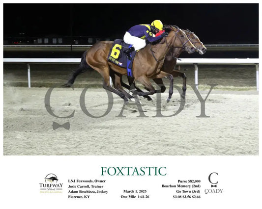 FOXTASTIC - 03-01-25 - R11 - TP -Action Turfway Park
