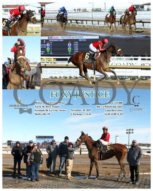 FOXY JUSTICE - 11-10-25 - R02 - IND Indiana Grand