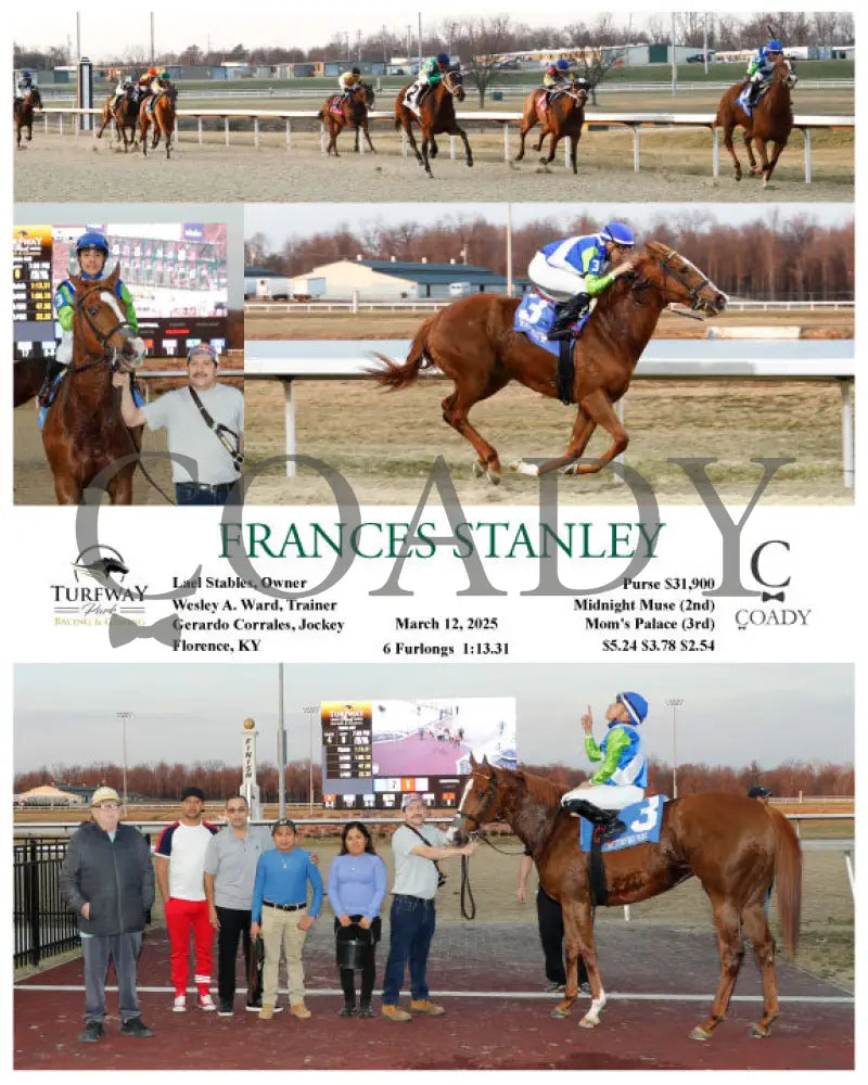 FRANCES STANLEY - 03-12-25 - R04 - TP Turfway Park