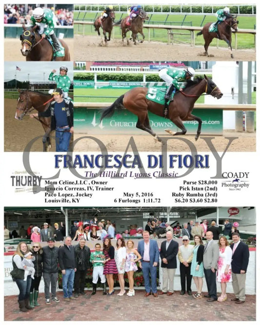 Francesca Di Fiori - 050516 Race 05 Cd Group Churchill Downs