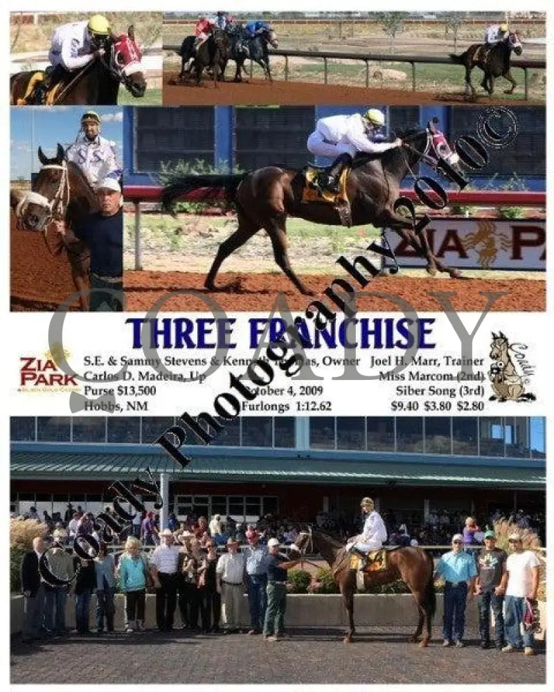 Franchise Three - 9 15 2009 Zia Park