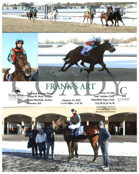 Frank’s Art - 011525 Race 02 Tp Turfway Park