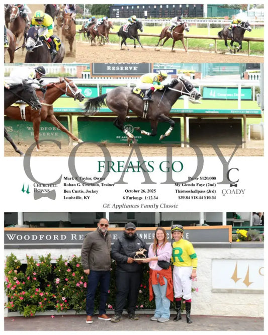FREAKS GO - 10-26-25 - R04 - CD - Group Keeneland