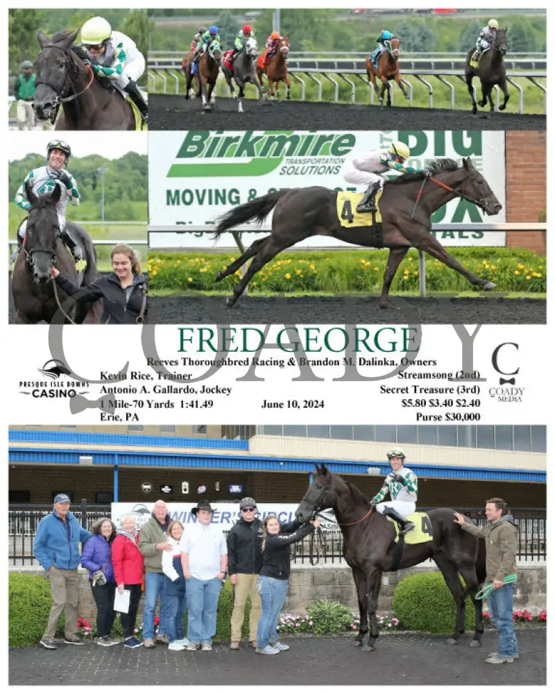 Fred George - 06-10-24 R06 Pid Presque Isle Downs