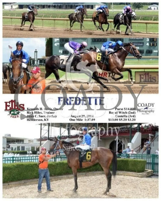 Fredette - 082914 Race 03 Elp Ellis Park