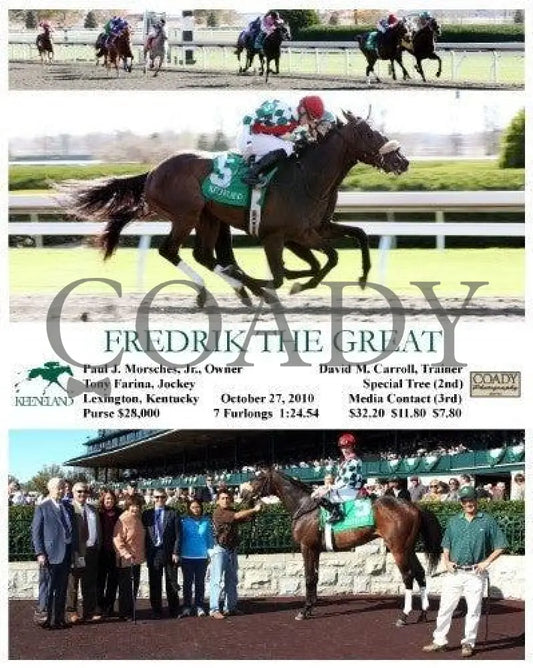 Fredrik The Great - 102710 Keeneland