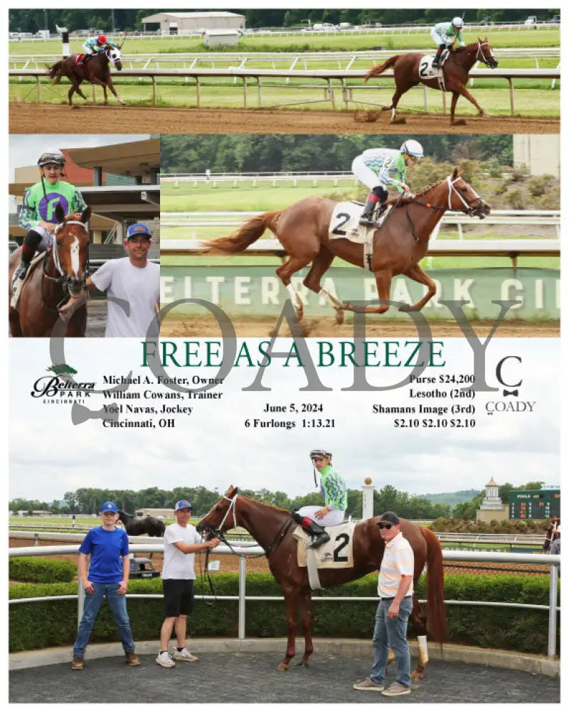 Free As A Breeze - 06-05-24 R02 Btp Belterra Park