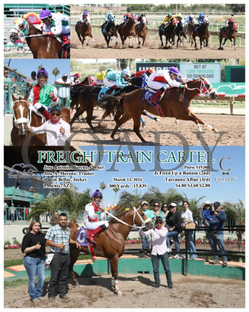 Freighttrain Cartel - 03 - 13 - 24 R02 Tup Turf Paradise