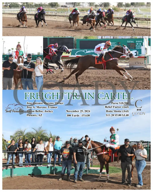 Freighttrain Cartel - 11-25-24 R01 Tup Turf Paradise