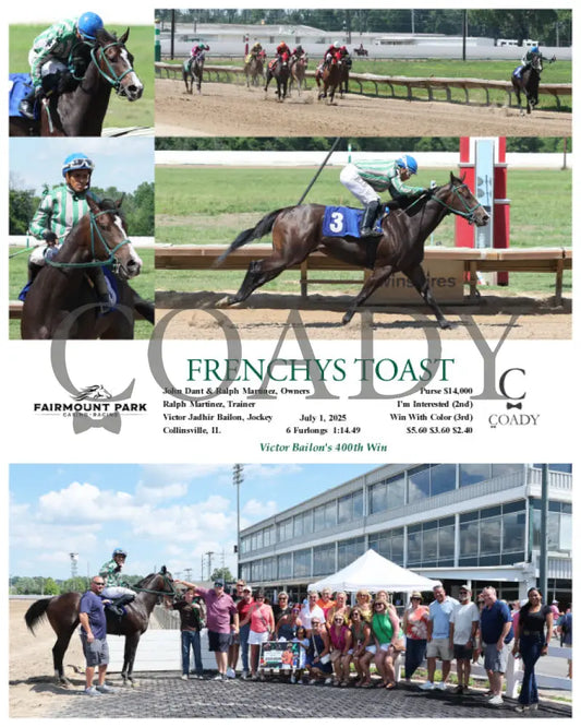 FRENCHYS TOAST - 07-01-25 - R05 - FP Fanduel Sportsbook Horse Racing