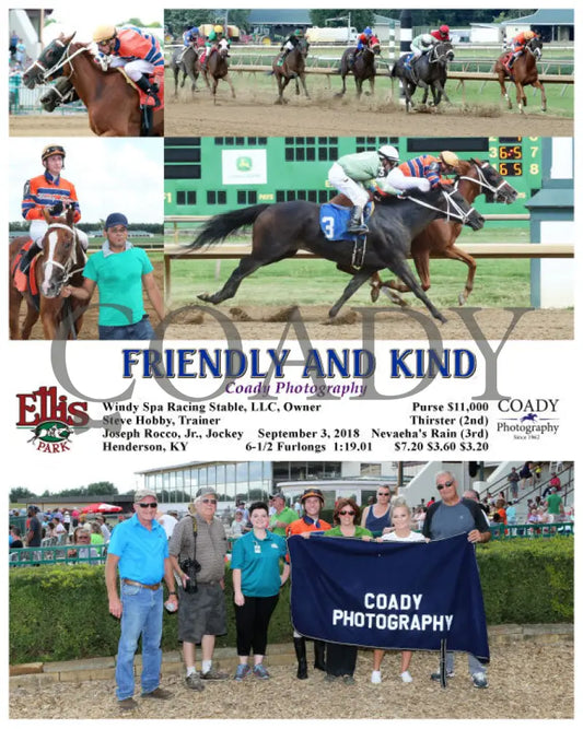 Friendly And Kind - 090318 Race 06 Elp Group Ellis Park